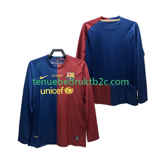Thuisshirt Retro FC Barcelona Champions League 2009 Mannen 2008 L-S