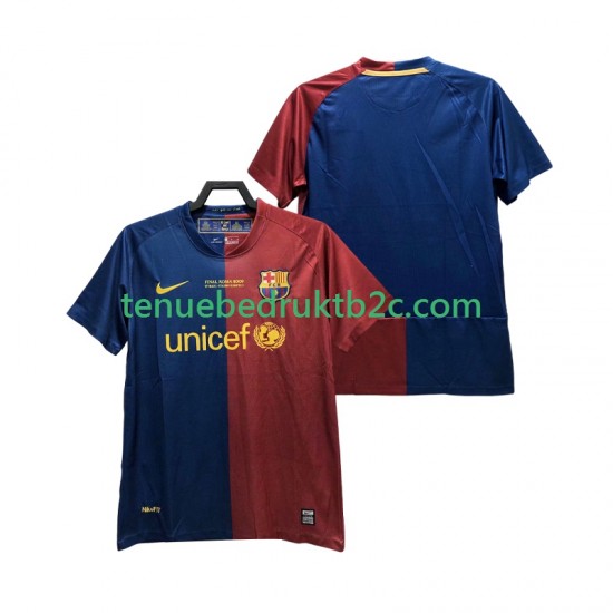 Thuisshirt Retro FC Barcelona Champions League 2009 Mannen 2008 S-S