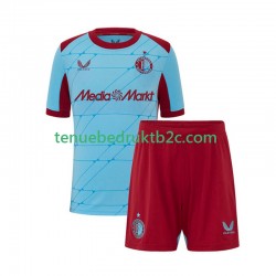 3de shirt Feyenoord Rotterdam Voetbalteneu Kinderen 2025-26 S-S