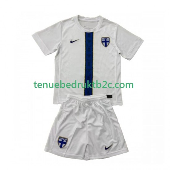 Thuisshirt Finland Voetbalteneu Kinderen 2025 S-S