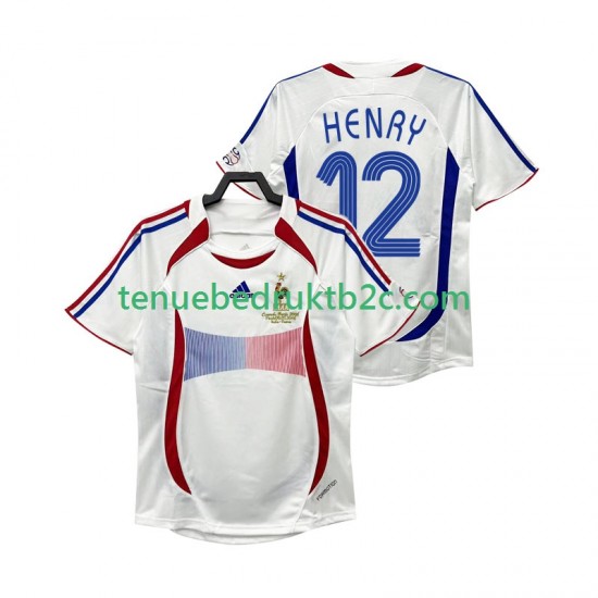 Uitshirt Retro Frankrijk Henry 12 Mannen 2006 S-S