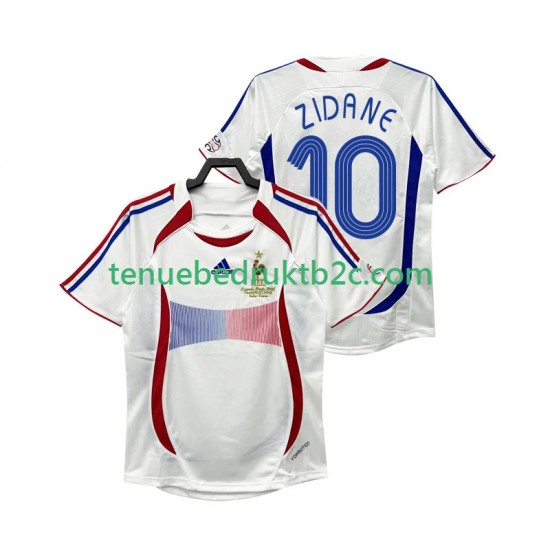 Uitshirt Retro Frankrijk ZIDANE 10 Mannen 2006 S-S