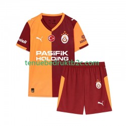 Thuisshirt Galatasaray Voetbalteneu Kinderen 2025-26 S-S
