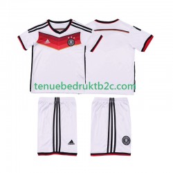 Thuisshirt Retro Duitsland 2014 Voetbalteneu Kinderen S-S