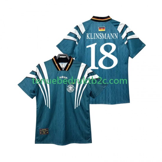 Uitshirt Retro Duitsland KLINSMANN 18 1996 Mannen S-S