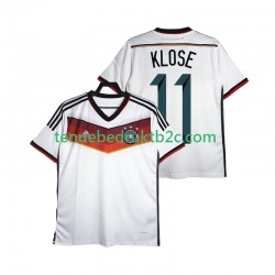 Thuisshirt Retro Duitsland Klose 11 2014 Mannen S-S