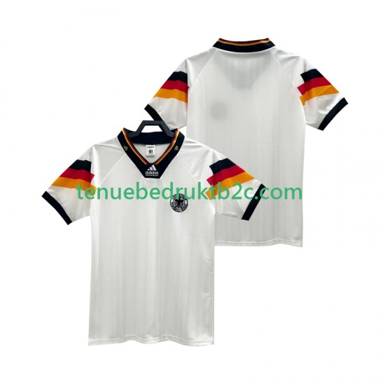 Thuisshirt Retro Duitsland 1992 Mannen S-S