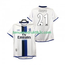 Uitshirt Retro Inter Milan CRESPO 21 2003 Mannen 2004 S-S