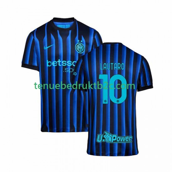 Thuisshirt Inter Milan Lautaro Martinez 10 Mannen 2025-26 S-S