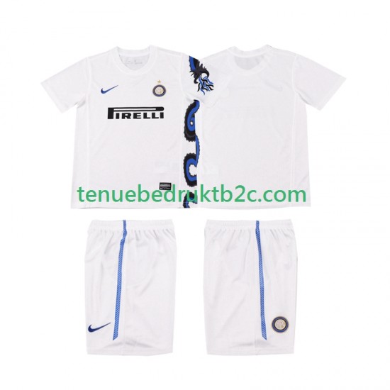 Uitshirt Retro Inter Milan Voetbalteneu Kinderen 2011 2010 S-S