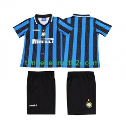 Thuisshirt Retro Inter Milan 1997 Voetbalteneu Kinderen 1998 S-S