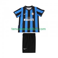 Thuisshirt Retro Inter Milan 2009 Voetbalteneu Kinderen 2010 S-S