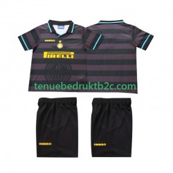 3de shirt Retro Inter Milan 1997 Voetbalteneu Kinderen 1998 S-S