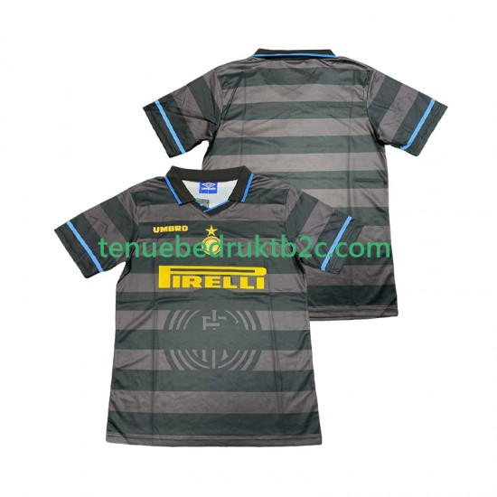 3de shirt Retro Inter Milan 1997 Mannen 1998 S-S
