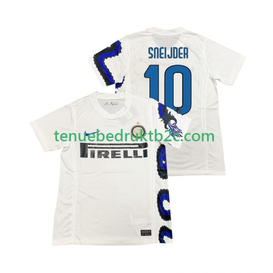 Uitshirt Retro Inter Milan SNEIJDER 10 Mannen 2011 2010 S-S