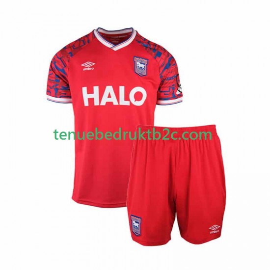 Uitshirt Ipswich Town Voetbalteneu Kinderen 2025-26 S-S