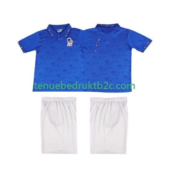 Thuisshirt Retro Italië Voetbalteneu Kinderen 1994 S-S