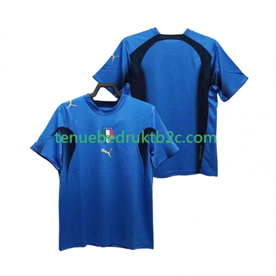 Thuisshirt Retro Italië Mannen 2006 S-S
