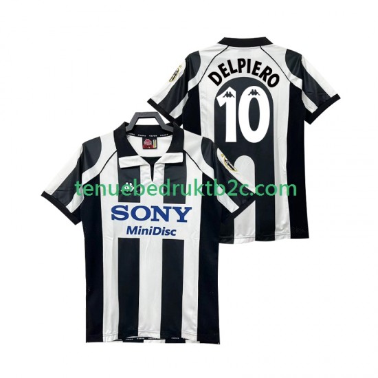 Thuisshirt Retro Juventus DEL PIERO 10 1997 Mannen 1998 S-S