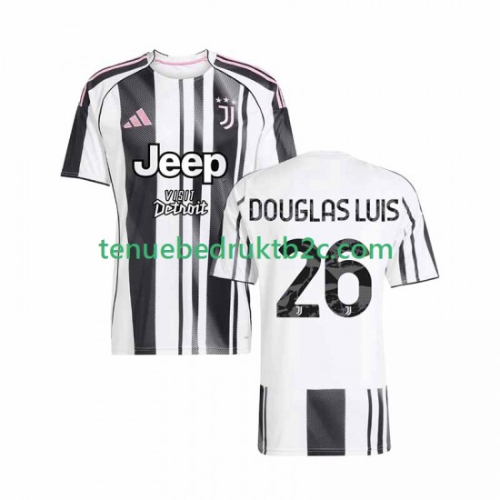 Thuisshirt Juventus Douglas Luiz 26 Mannen 2025-26 S-S