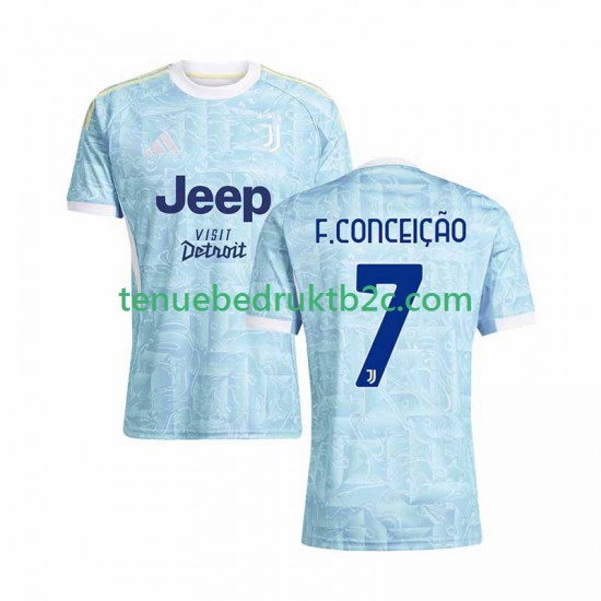 Uitshirt Juventus Francisco Conceicao 7 Mannen 2025-26 S-S