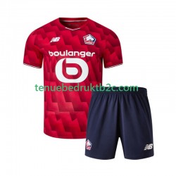 Thuisshirt LOSC Lille Voetbalteneu Kinderen 2025-26 S-S