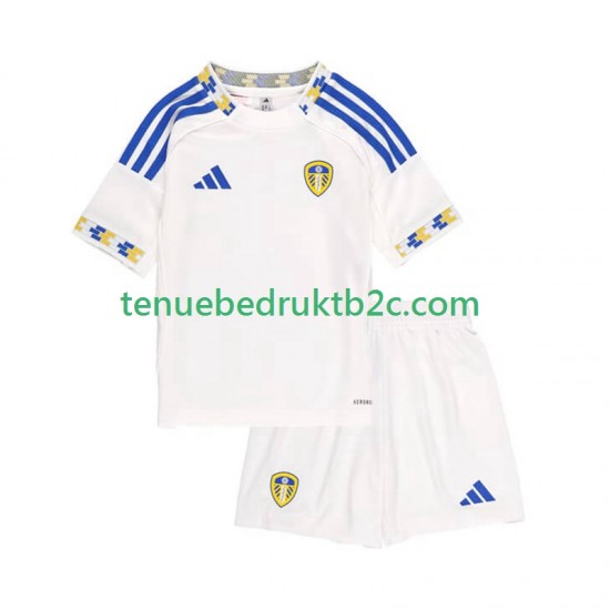 Thuisshirt Leeds United Voetbalteneu Kinderen 2025-26 S-S