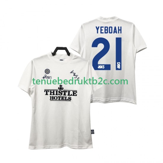 Thuisshirt Retro Leeds United YEBOAH 21 1995 1996 Mannen S-S