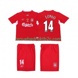 Thuisshirt Retro Liverpool ALONSO 14 LWP 2005 Mannen 2004 S-S
