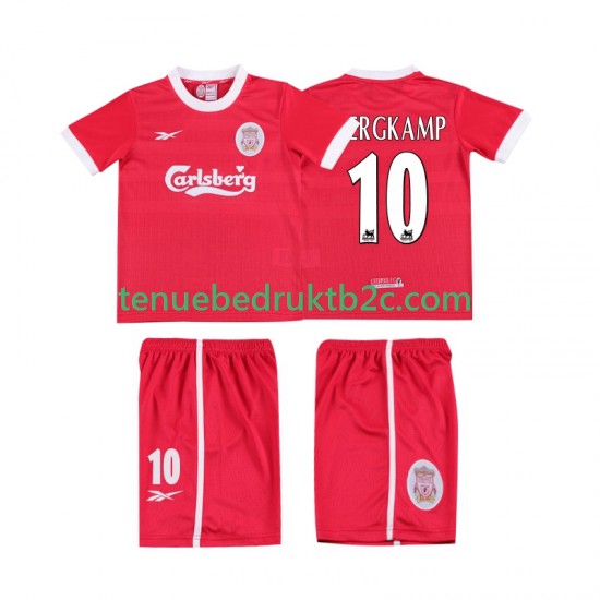 Thuisshirt Retro Liverpool BERGKAMP 10 LWP 1997 Voetbalteneu Kinderen 1998 S-S