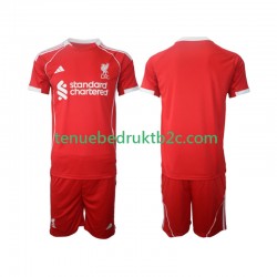Thuisshirt Liverpool Voetbalteneu Kinderen 2025-26 S-S