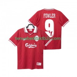 Thuisshirt Retro Liverpool FOWLER 9 1996 Mannen 1998 S-S