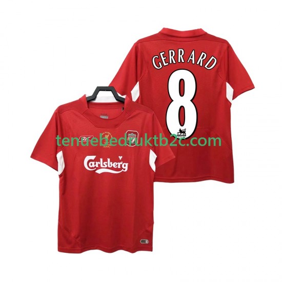 Thuisshirt Retro Liverpool GERRARD 8 2005 Mannen 2004 S-S