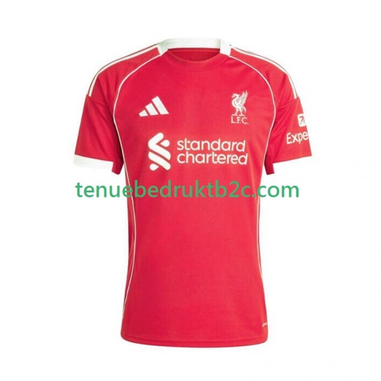 Thuisshirt Liverpool Mannen 2025-26 S-S