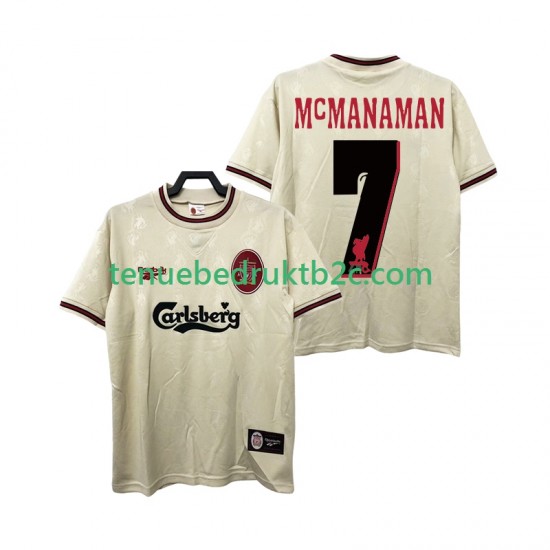 Uitshirt Retro Liverpool MCMANAMAN 7 1996 1997 Mannen S-S