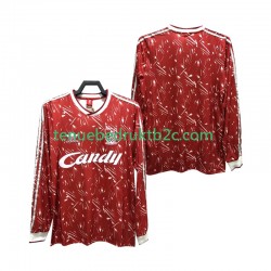 Thuisshirt Retro Liverpool 1989 1991 Mannen L-S