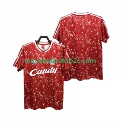 Thuisshirt Retro Liverpool 1989 1991 Mannen S-S