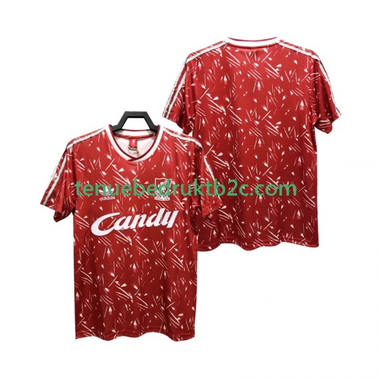 Thuisshirt Retro Liverpool 1989 1991 Mannen S-S