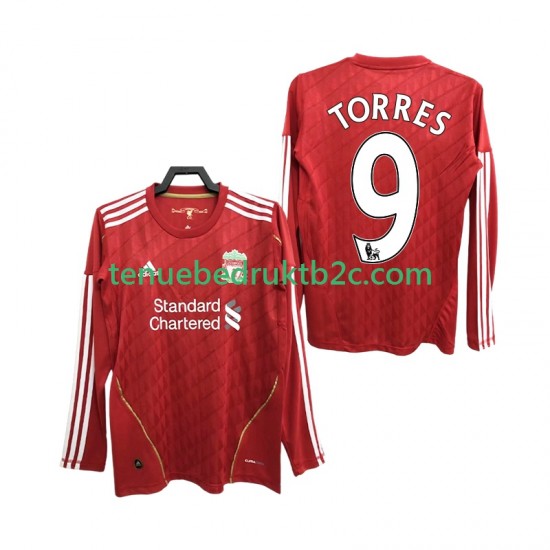 Thuisshirt Retro Liverpool Torres 9 2012 Mannen 2010 L-S