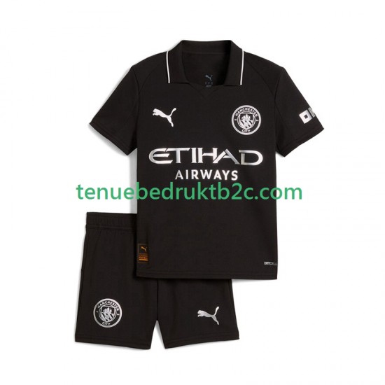 Uitshirt Manchester City Voetbalteneu Kinderen 2025-26 S-S