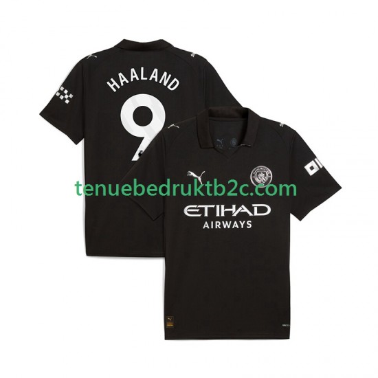 Uitshirt Manchester City Erling Haaland 9 Mannen 2025-26 S-S