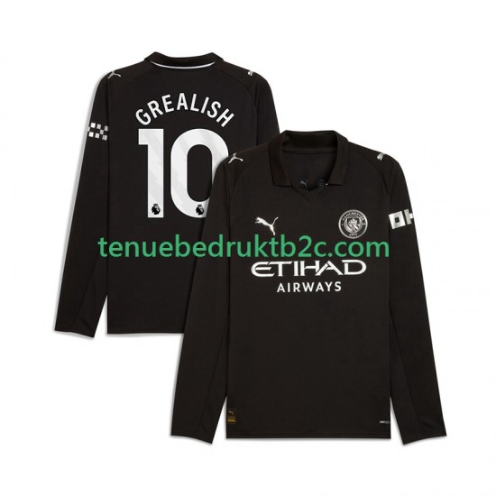 Uitshirt Manchester City Jack Grealish 10 Mannen 2025-26 L-S
