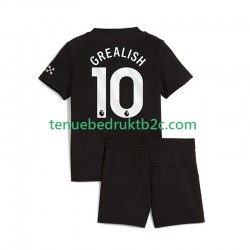 Uitshirt Manchester City Jack Grealish 10 Voetbalteneu Kinderen 2025-26 S-S