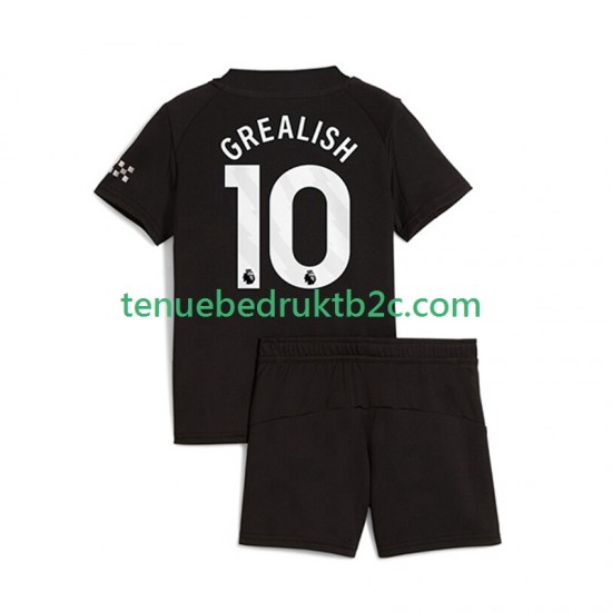 Uitshirt Manchester City Jack Grealish 10 Voetbalteneu Kinderen 2025-26 S-S