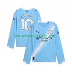 Thuisshirt Manchester City Jack Grealish 10 Mannen 2025-26 L-S