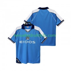 Thuisshirt Retro Manchester City 2001 Mannen 1999 S-S