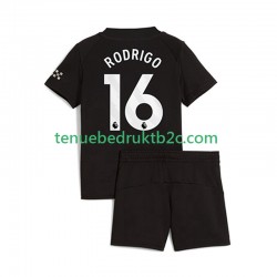 Uitshirt Manchester City Rodrigo Hernandez 16 Voetbalteneu Kinderen 2025-26 S-S