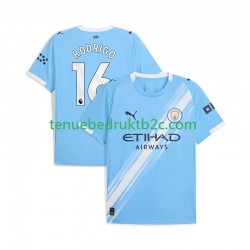 Thuisshirt Manchester City Rodrigo Hernandez 16 Mannen 2025-26 S-S