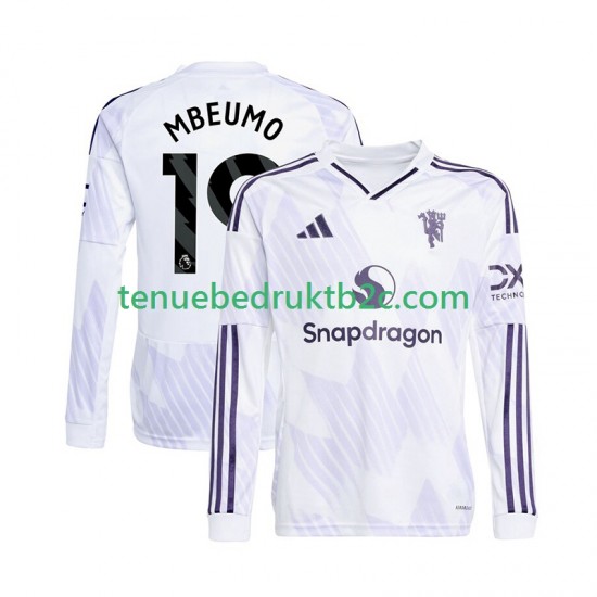 Uitshirt Manchester United Bryan Mbeumo 19 Mannen 2025-26 L-S
