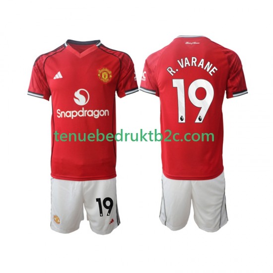 Thuisshirt Manchester United Bryan Mbeumo 19 Voetbalteneu Kinderen 2025-26 S-S